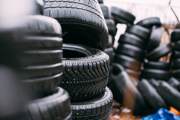 All-weather and winter tires compared at an Abbotsford tire shop