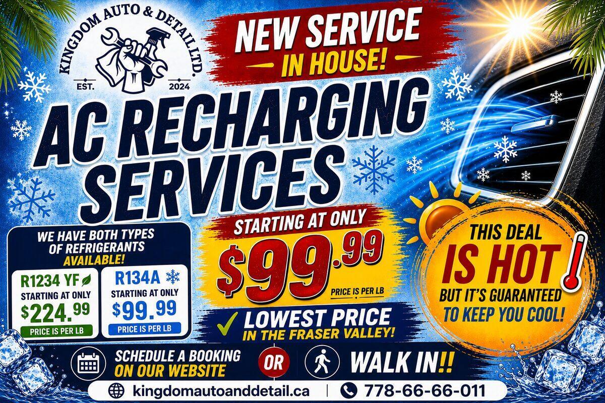 AC Recharge Special — book now
